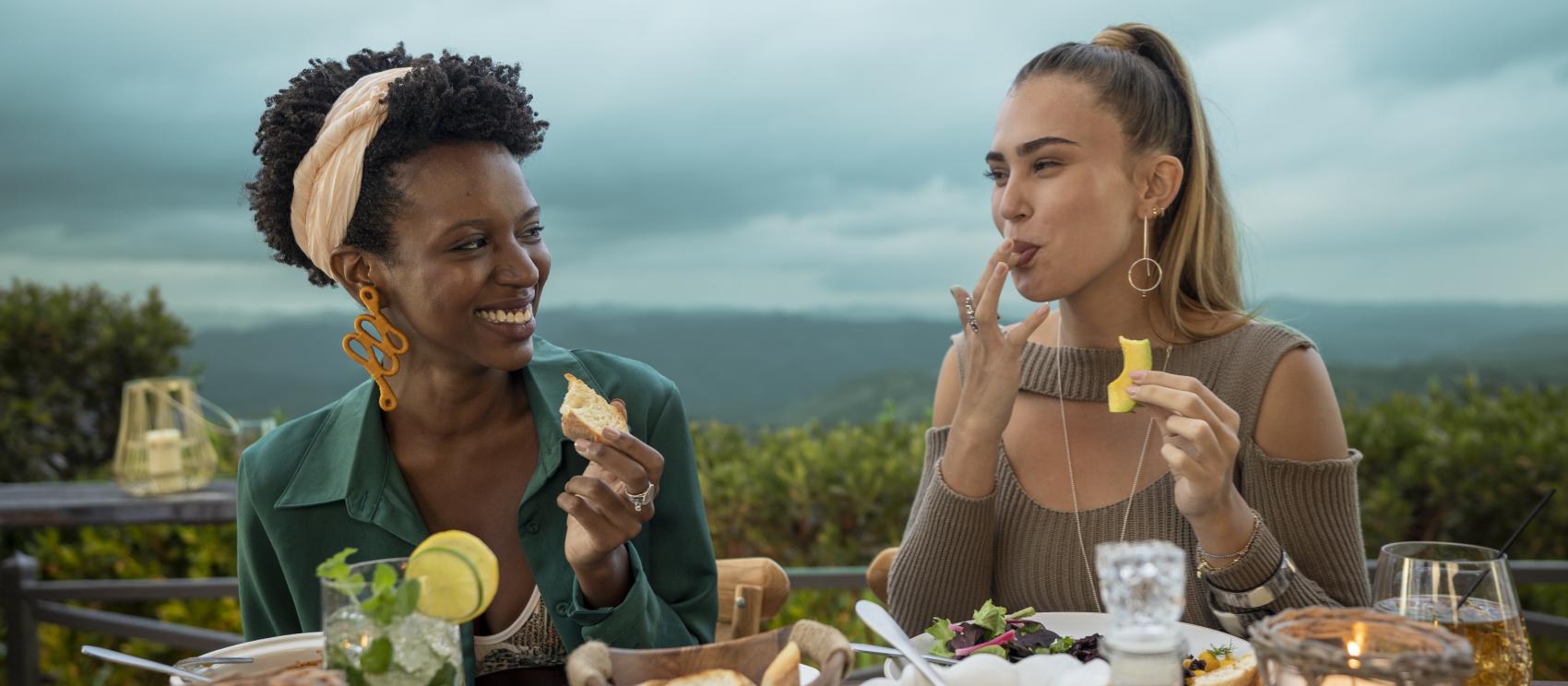 푸에르토리코 중앙 산악 지방의 절경을 바라보며 즐기는 요리