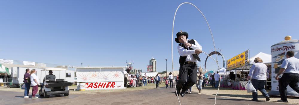 Celebrating Western culture at Oktoberfest in Tulsa, Oklahoma Celebrating Western culture at Oktoberfest in Tulsa, Oklahoma